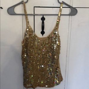 Sequins tank top!!